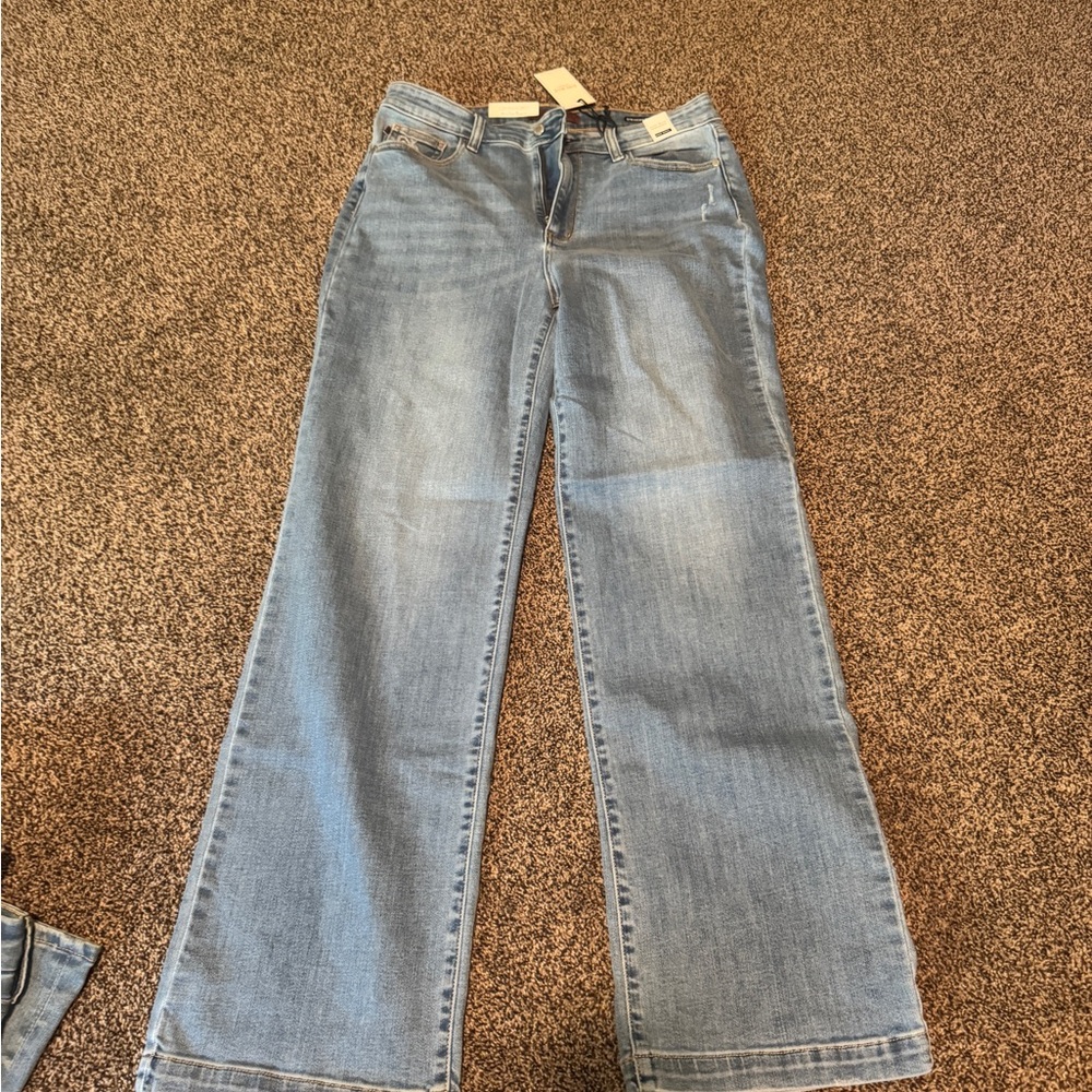Judy Blue Light Blue Flare Jeans